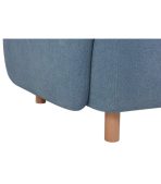Ghế Sofa Đôi Bọc Vải Pipel Bucle Blue - Ảnh 4