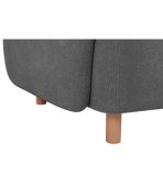 Ghế Sofa Đôi Bọc Vải Pipel Bucle Grafit - Ảnh 5