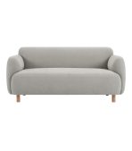 Ghế Sofa Đôi Bọc Vải Pipel Bucle Smoke