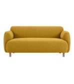 Ghế Sofa Đôi Bọc Vải Pipel Bucle Yellow