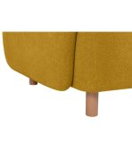 Ghế Sofa Đôi Bọc Vải Pipel Bucle Yellow - Ảnh 4