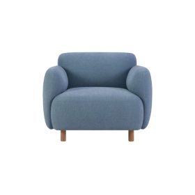 Ghế Sofa Đơn Bọc Vải Pipel-2 Bucle Blue