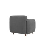 Ghế Sofa Đơn Bọc Vải Pipel-2 Bucle Grafit - Ảnh 8