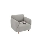 Ghế Sofa Đơn Bọc Vải Pipel-2 Bucle Smoke - Ảnh 9