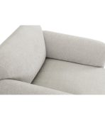 Ghế Sofa Đơn Bọc Vải Pipel-2 Bucle White - Ảnh 4