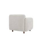 Ghế Sofa Đơn Bọc Vải Pipel-2 Bucle White - Ảnh 8