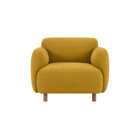 Ghế Sofa Đơn Bọc Vải Pipel-2 Bucle Yellow