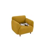 Ghế Sofa Đơn Bọc Vải Pipel-2 Bucle Yellow - Ảnh 8