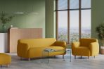 Ghế Sofa Đơn Bọc Vải Pipel-2 Bucle Yellow - Ảnh 10