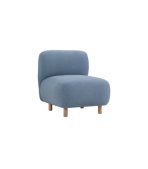 Ghế Sofa Đơn Bọc Vải Pipel Bucle Blue - Ảnh 3