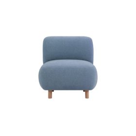 Ghế Sofa Đơn Bọc Vải Pipel Bucle Blue