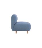 Ghế Sofa Đơn Bọc Vải Pipel Bucle Blue - Ảnh 7