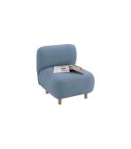 Ghế Sofa Đơn Bọc Vải Pipel Bucle Blue - Ảnh 10