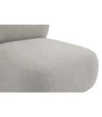 Ghế Sofa Đơn Bọc Vải Pipel Bucle Smoke - Ảnh 9