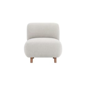 Ghế Sofa Đơn Bọc Vải Pipel Bucle White