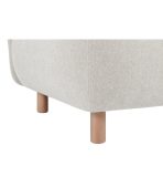 Ghế Sofa Đơn Bọc Vải Pipel Bucle White - Ảnh 5