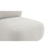 Ghế Sofa Đơn Bọc Vải Pipel Bucle White - Ảnh 8