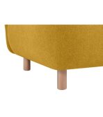 Ghế Sofa Đơn Bọc Vải Pipel Bucle Yellow - Ảnh 2