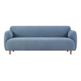 Ghế Sofa Thẳng Bọc Vải Pipel-3 Bucle Blue