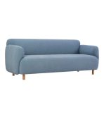 Ghế Sofa Thẳng Bọc Vải Pipel-3 Bucle Blue - Ảnh 3