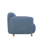 Ghế Sofa Thẳng Bọc Vải Pipel-3 Bucle Blue - Ảnh 6