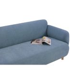 Ghế Sofa Thẳng Bọc Vải Pipel-3 Bucle Blue - Ảnh 8