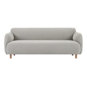 Ghế Sofa Thẳng Bọc Vải Pipel-3 Bucle Smoke
