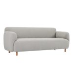 Ghế Sofa Thẳng Bọc Vải Pipel-3 Bucle Smoke - Ảnh 4