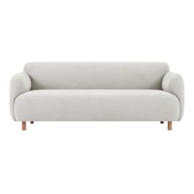 Ghế Sofa Thẳng Bọc Vải Pipel-3 Bucle White