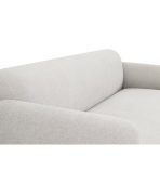 Ghế Sofa Thẳng Bọc Vải Pipel-3 Bucle White - Ảnh 4