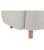 Ghế Sofa Thẳng Bọc Vải Pipel-3 Bucle White - Ảnh 5