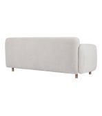 Ghế Sofa Thẳng Bọc Vải Pipel-3 Bucle White - Ảnh 7