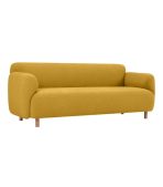 Ghế Sofa Thẳng Bọc Vải Pipel-3 Bucle Yellow - Ảnh 3