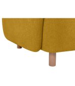 Ghế Sofa Thẳng Bọc Vải Pipel-3 Bucle Yellow - Ảnh 5