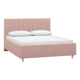 Giường Adele Nhung 160 Beige