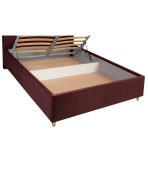 Giường Adele Nhung 160 Marsala - Ảnh 9