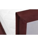 Giường Adele Nhung 160 Marsala - Ảnh 5