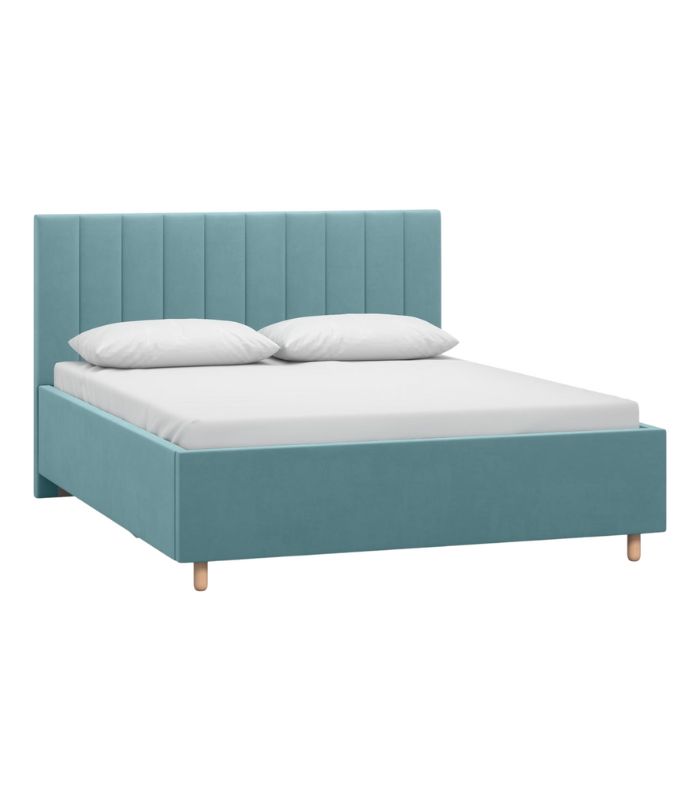 Giuong- Adele- nhung-180-mint- (2) Giường Adele Nhung 180 Mint - Ảnh 1