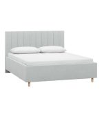 Giường Adele Nhung 180 Silver