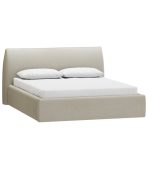 Giường Agami Vải Dệt 160 Be Latte