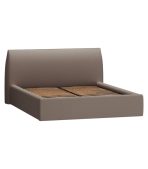 Giường Agami Nhung 160 Lanza Latte - Ảnh 3