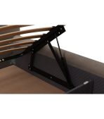 Giường Agami Nhung 160 Lanza Latte - Ảnh 5