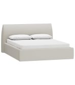 Giường Agami Nhung 160 Lanza Smoke