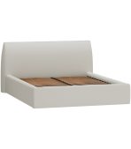 Giường Agami Nhung 160 Lanza Smoke - Ảnh 2