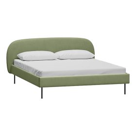 Giường Berta 140 Velvet Olive