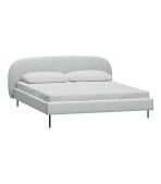 Giường Berta 140 Velvet Silver