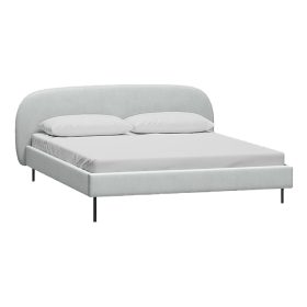 Giường Berta 180 Velvet Silver