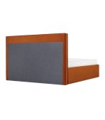 Giường Ebi-Floor Nhung 160 Cam Ginger - Ảnh 3