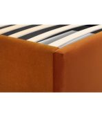 Giường Ebi-Floor Nhung 160 Cam Ginger - Ảnh 7