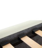 Giường Ebi-Floor nhung 160 Trắng Sữa - Ảnh 12